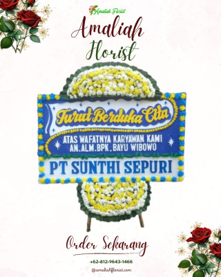 Papan Bunga Duka di Kumbayau
