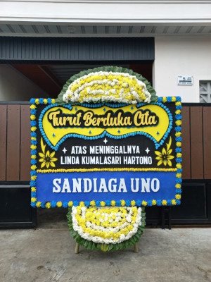 Papan Bunga Duka di Kumbayau